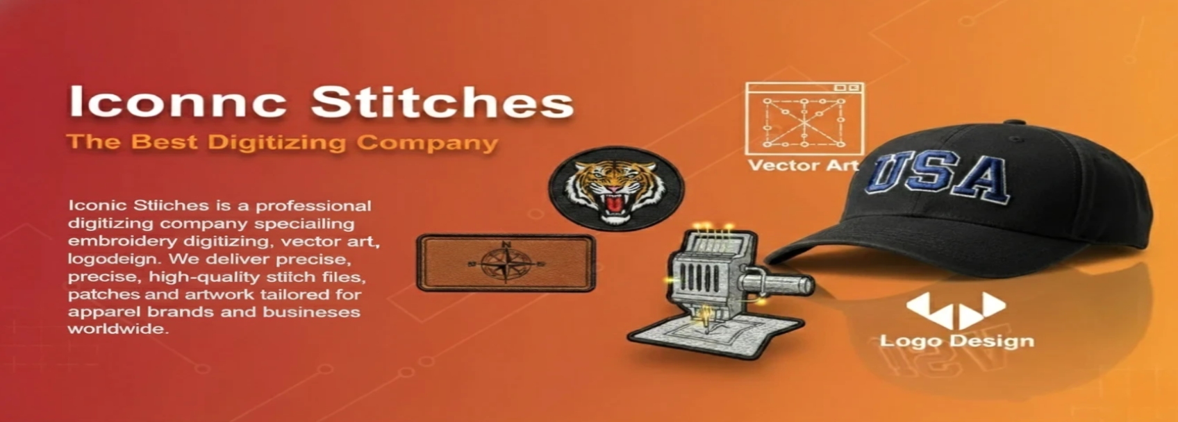 Patches Embroidery - Iconics Stitches