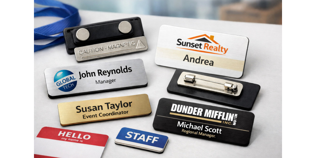 Premium Magnetic Name Badges for Every Business in Dubai