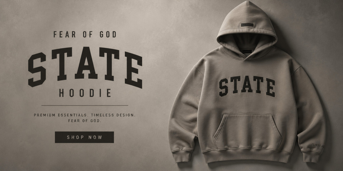 Fear of God State Relaxed Fit Hoodie: Where Comfort Meets Modern Streetwear