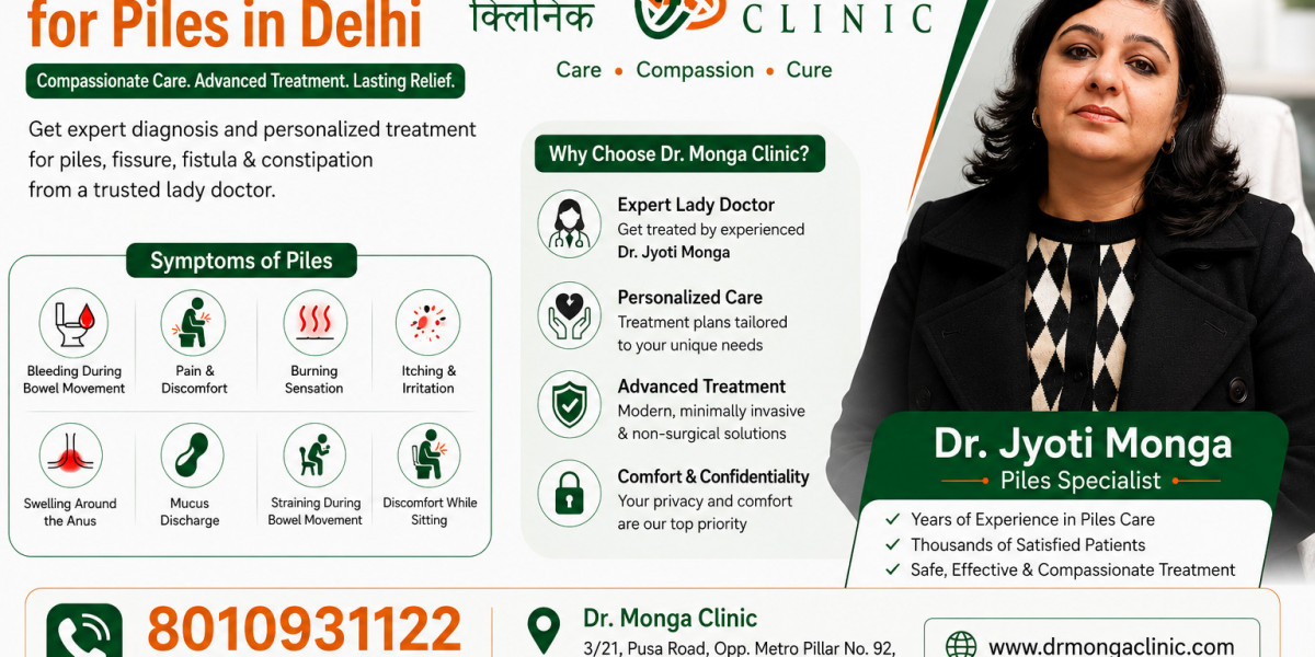 Lady Doctor for Piles in Delhi | Expert Care by Dr. Jyoti Monga