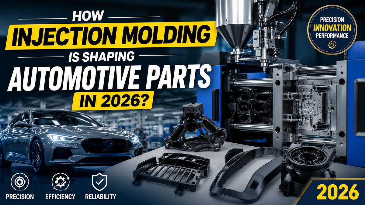 How Injection Molding Is Shaping Automotive Parts in 2026?