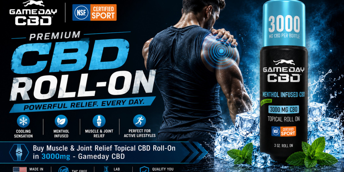 Why a Premium CBD Roll-On Is Ideal for Active Lifestyles from Gameday CBD