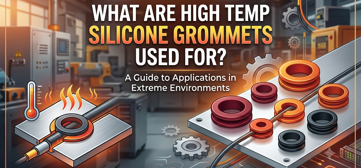 What Are High Temp Silicone Grommets Used For?