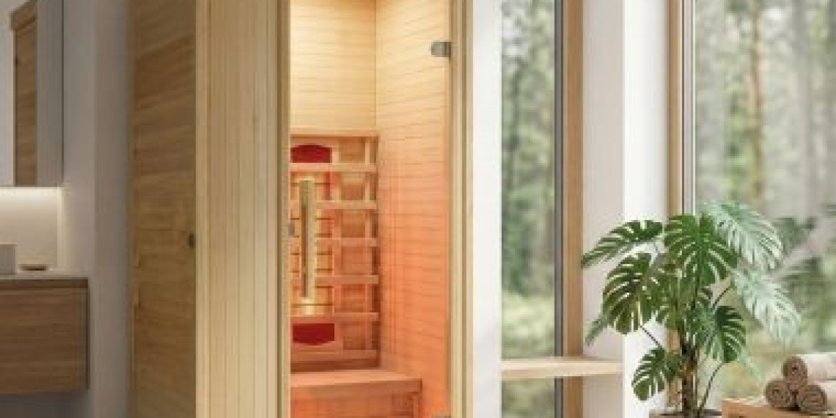 Infrared Sauna 1 Person UK - Small Cabin, Serious Wellness
